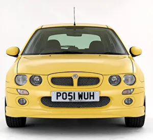 Front Three Quarters Prints: 2001 MG ZR 160
