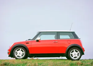 White Roof Prints: 2001 Mini Cooper
