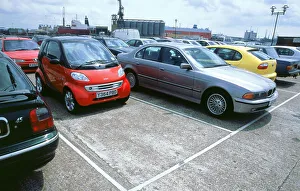 Car Park Prints: 2001 Smart car
