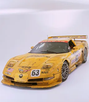 Dirty Prints: 2002 Chevrolet Corvette Le Mans racing car