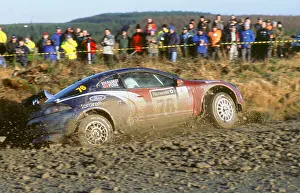 Rally Race Prints: 2002 Ford Puma driven by Alexander Foss on Network Q Rally