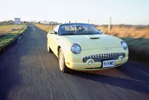 At Speed Prints: 2002 Ford Thunderbird convertible
