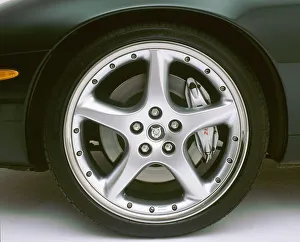 Alloy Prints: 2002 Jaguar XKR alloy wheel