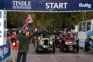 Rally Race Prints: 2003 London to Brighton Run start