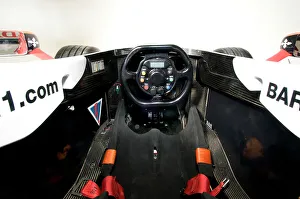 Cockpit Prints: 2004 B.A.R. Honda Formula 1 car cockpit
