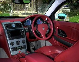 Red Leather Prints: 2004 Maserati Quattroporte