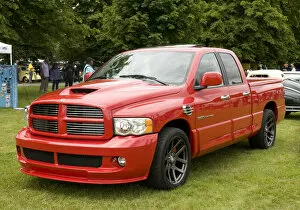 Powerful Collection: 2008 Dodge Ram SRT pickup truck. Creator: Unknown