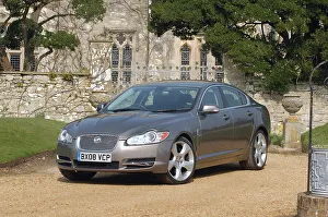 Uk British Prints: 2008 Jaguar XF SV8