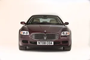 2008 Prints: 2008 Maserati Quattroporte V. Creator: Unknown