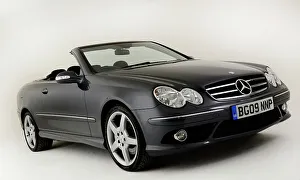 2009 Prints: 2009 Mercedes Benz CLK Cabriolet