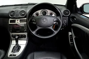 Convertible Prints: 2009 Mercedes Benz CLK Cabriolet