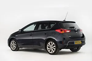 Hatchback Prints: 2013 Toyota Auris hybrid. Creator: Unknown