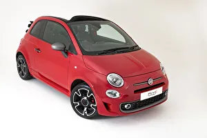 Cabriolet Gallery: 2017 Fiat 500C. Creator: Unknown