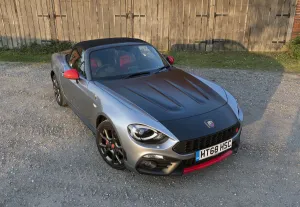 2018 Fiat 124 Abarth Spider. Creator: Unknown
