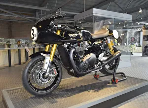 Beaulieu Collection: 2018 Triumph Thruxton R. Creator: Unknown