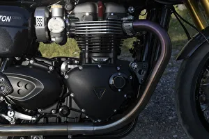 2019 Triumph Thruxton TFC 1200cc. Creator: Unknown