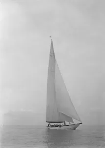 23 Metre Prints: The 23 Metre Candida, 1935. Creator: Kirk & Sons of Cowes