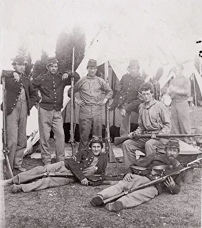 New York Infantry Prints: 23rd New York Infantry, ca. 1861. Creator: Unknown
