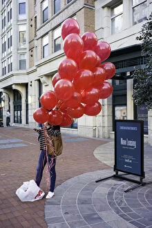 Balloon Collection: 2400 M Street, NW, Washington, D.C.. Creator: Chris Suspect