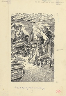 Adventurer Prints: 29.-I spent ten years in ports and on the seas, 1953. Creator: Andrej Kovacik