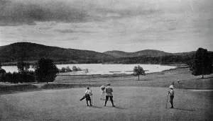 2nd green on Leatherstocking Golf Course at Coopertown, New York, 1925 2nd green on Leatherstocking Golf Course at Coopertown, New York, 1925