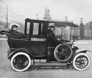 Benjamin Tucker Collection: On 2nd March 1911, Home Secretary, Mr. Winston Churchill went to the Palace, 1911, (1945)