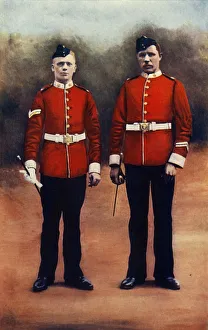 Infantry Prints: The 2nd Northampton Regiment, 1901. Creator: Gregory & Co
