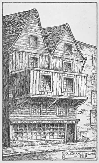 Chancery Lane Gallery: No 3 Chancery Lane, City of London, 1799