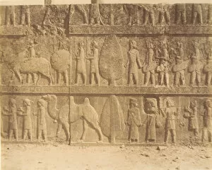 Achaemenid Collection: (3) [Persepolis (?)], 1840s-60s. Creator: Luigi Pesce