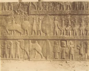 Fars Collection: (3) [Persepolis (?)], 1840s-60s. Creator: Luigi Pesce