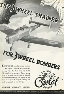 The 3 Wheel Trainer For 3 Wheel Bombers, 1941. Creator: Unknown The 3 Wheel Trainer For 3 Wheel Bombers, 1941. Creator: Unknown