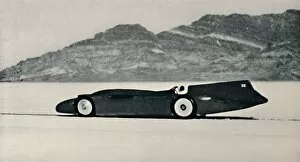 Blackie Son Collection: Over 300 miles an hour on the Salt Flats, Bonneville, Utah, 1937