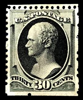 30c Alexander Hamilton special printing single, 1875. Creator 30c Alexander Hamilton special printing single, 1875. Creator