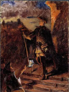 Cederstrom Gustaf Olaf Prints: 30th November. Sketch, 1896. Creator: Gustaf Cederström