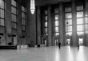Samuel Gottscho Prints: 30th St. station, Philadelphia, Pennsylvania, 1945. Creator: Gottscho-Schleisner, Inc