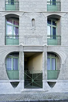 Leon Govaerts Prints: 32-40 Rue Marconi, Brussels, Belgium, (1901), c2014-c2017. Artist: Alan John Ainsworth