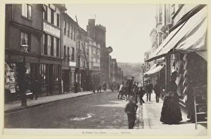 Exeter Devon England Prints: 33. Exeter, Fore Street, 1860 / 94. Creator: Francis Bedford