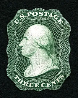 3c Washington essay, 1851. Creator: Unknown
