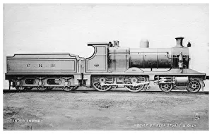4-4-0 tender engine, steam locomotive built by Kerr, Stuart and Co, early 20th century. Artist: Raphael Tuck