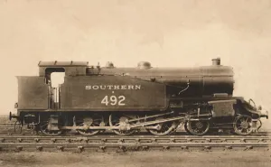 4. 8. 2. Tank Engine No. E. 492, early 20th century. Creator: Unknown