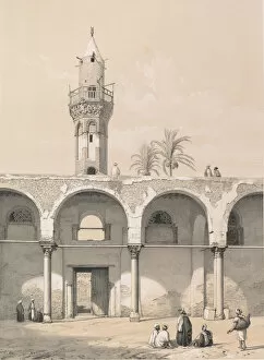 Minarets Gallery: 4. Mosquée d Amrou, au Kaire, 1843. Creator