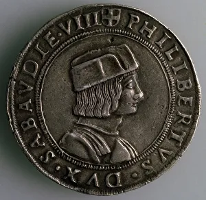 4-Testoon. Duchy Savoy, Italy, (Obverse: Philibert II, Duke of Savoy), 1497-1504
