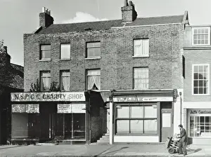 Rowhouse Prints: 42-44 High Street, Wanstead, Redbridge, London: front elevations, 1976. Creator: Unknown