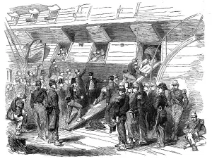 Expeditionary Force Prints: The 48th French Regiment of the Line embarking on board The St