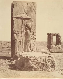 Takht E Jamshid Gallery: (5) [Persepolis], 1840s-60s. Creator: Luigi Pesce