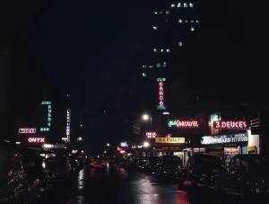 Night Life Prints: 52nd Street, New York, N.Y. ca. July 1948. Creator: William Paul Gottlieb