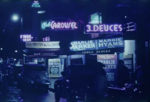 Night Life Prints: 52nd Street, New York, N.Y. ca. 1948. Creator: William Paul Gottlieb