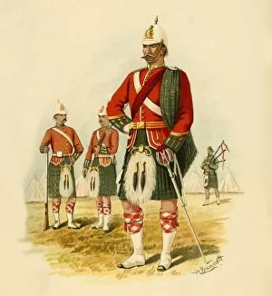 Virtue And Company Collection: The 5th Royal Scots of Canada, 1890. Creator: Godfrey Douglas Giles