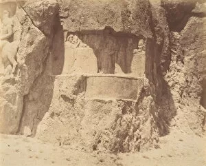 Achaemenian Gallery: (6) [Naksh-i Rustam, Near Persepolis], 1840s-60s. Creator: Luigi Pesce