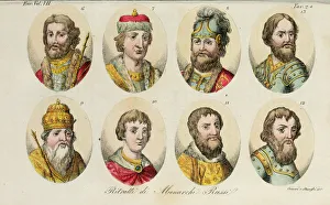 Slavs Prints: 6. Yaroslav 7. Sviatoslav II 8